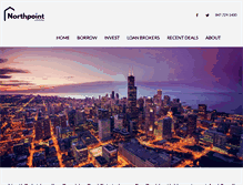 Tablet Screenshot of northpointlending.com